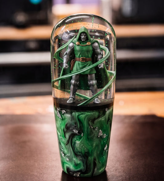 Custom Dr. Doom Resin Shift Knob