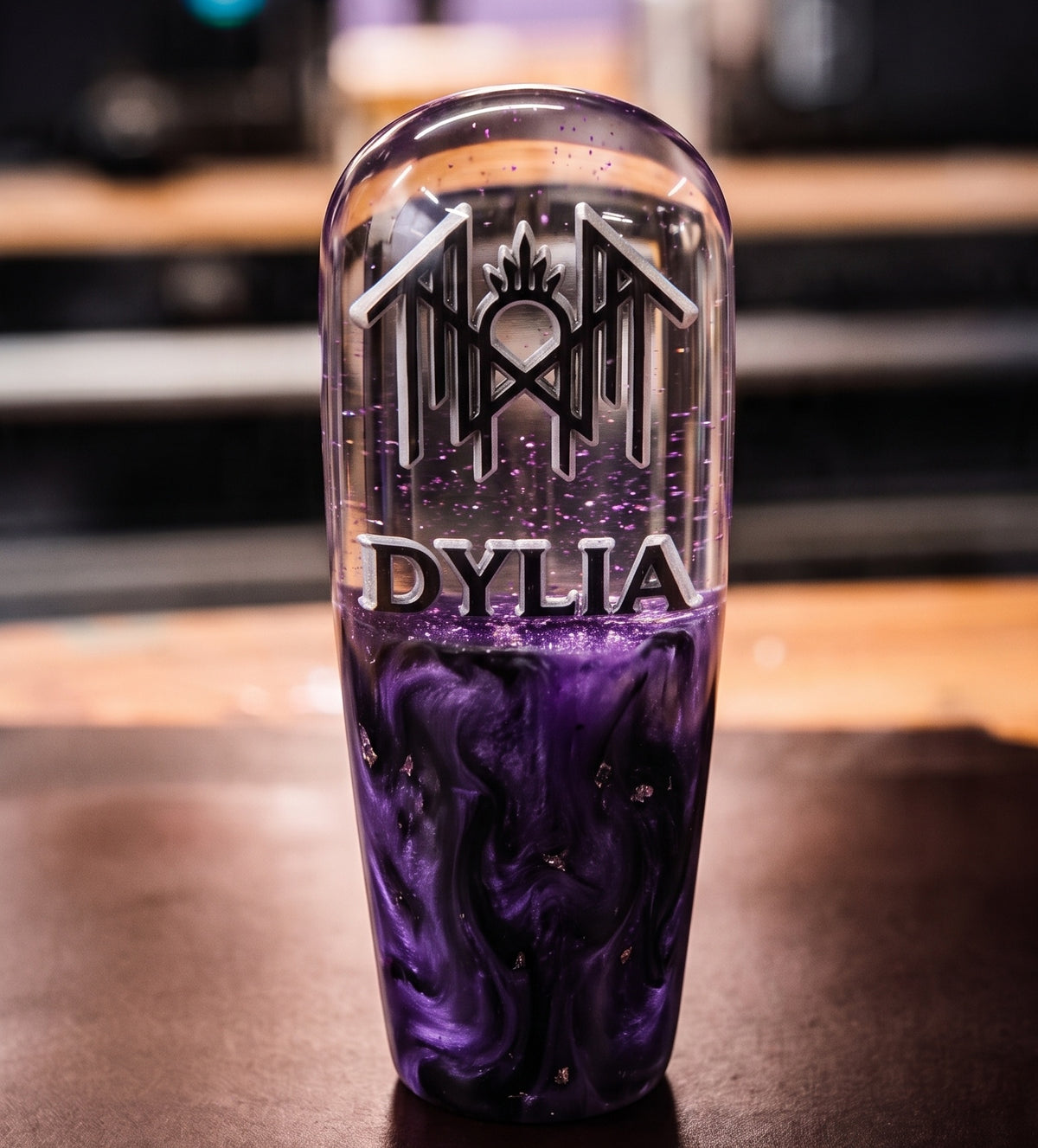 Custom Sleep Token (Personalized) Resin Shift Knob