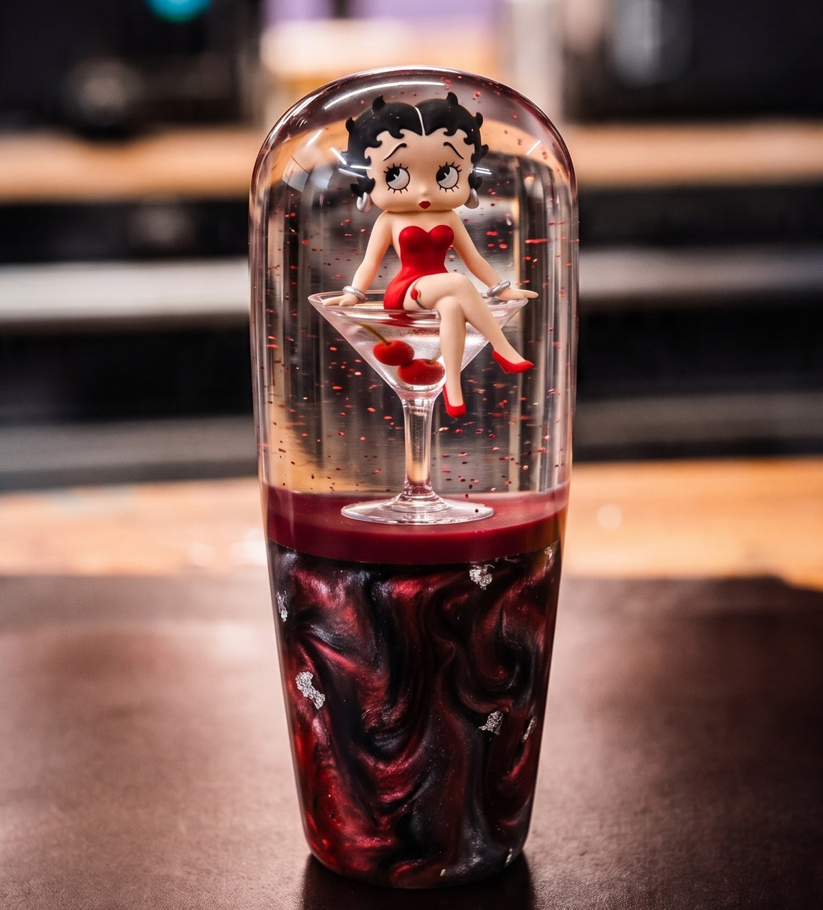 Custom Betty Boop Resin Shift Knob