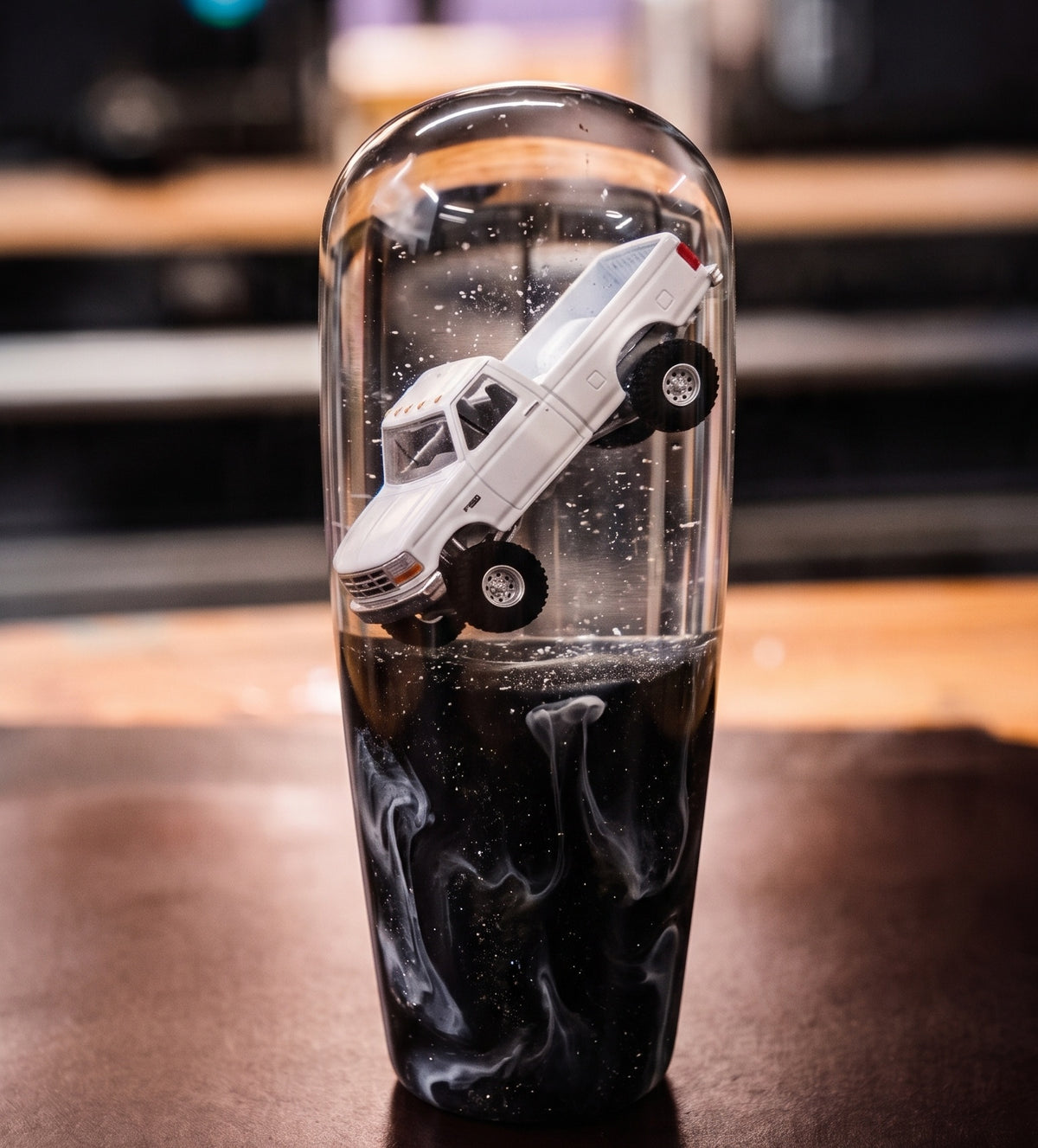 Custom Lifted Ford F-250 Resin Shift Knob